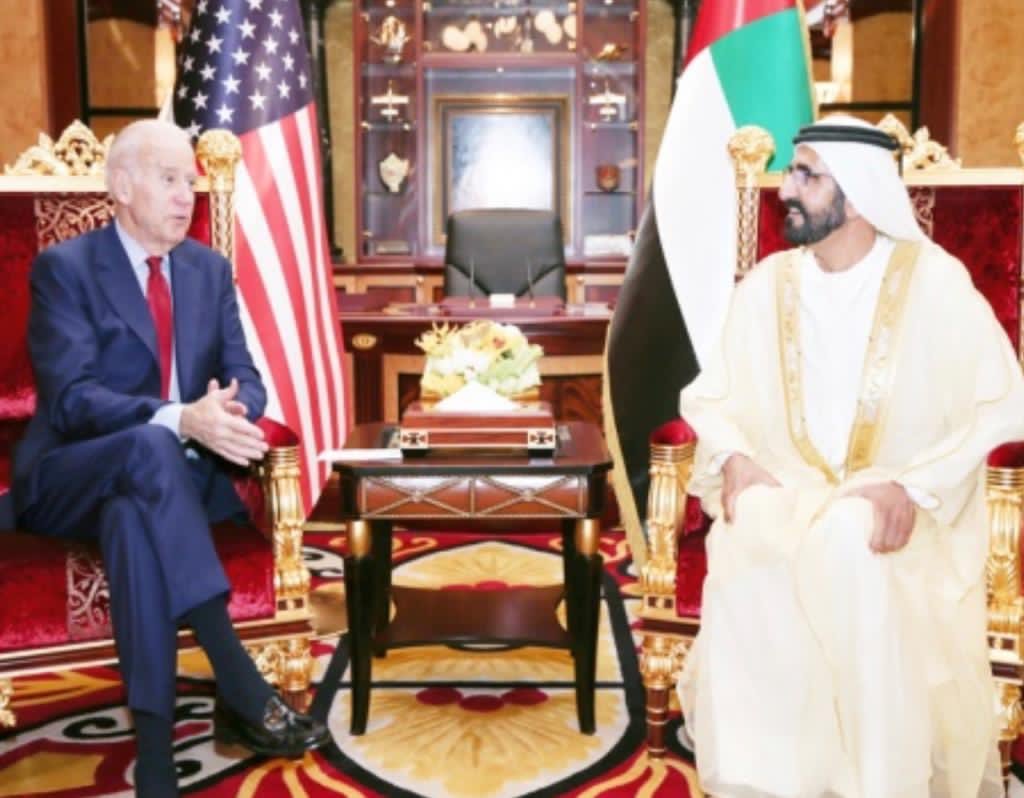 UAE Rulers Congratulate Joe Biden And Kamala Harris