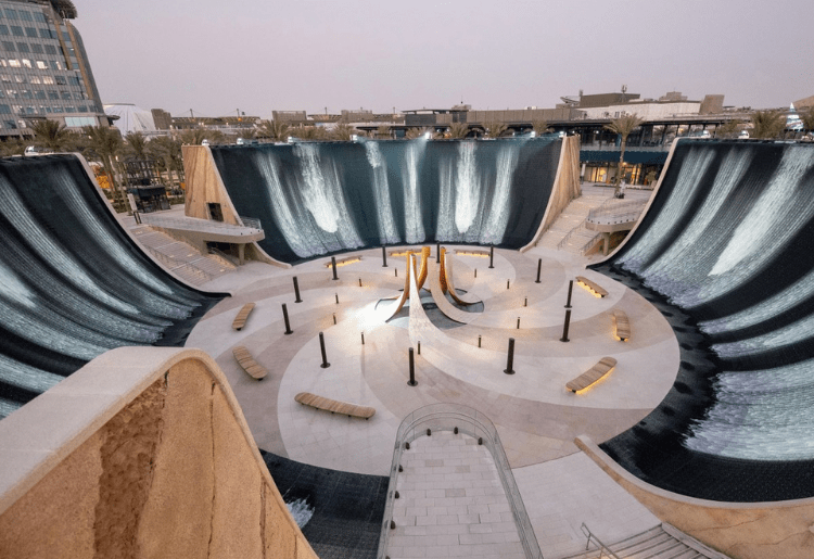 Expo 2020 Dubai: All About The Fire-Spitting Waterfall