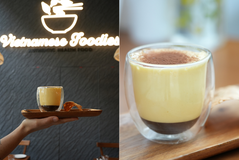 Vietnamese Foodies Is Brewing Up The Legendary Vietnamese Egg Coffee For EID