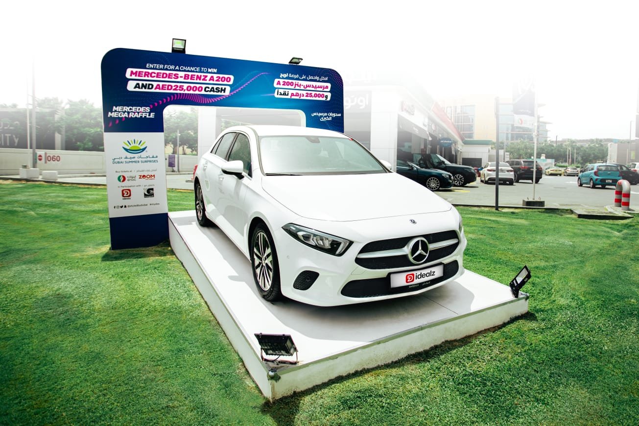Spend AED150 & Win A Mercedes-Benz A 200 + AED25,000 Cash