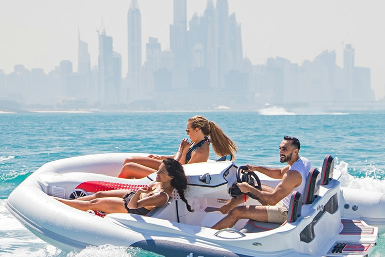 Dubai’s Newest Adventure Sport : Self Drive A Seakart Across The Arabian Sea