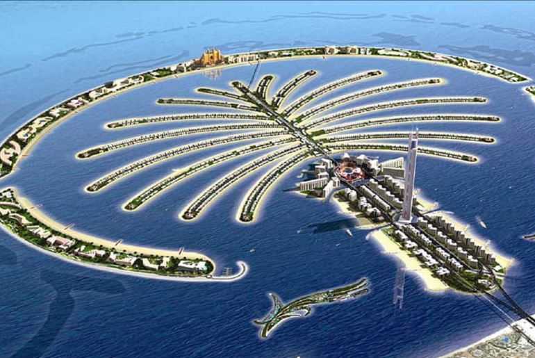 Dubai's New Palm Jebel Ali Mega Project: Plans Revealed Of A Paradise Of Waterfalls And Endless 110km Beaches