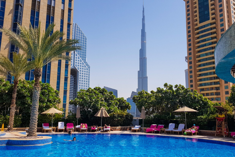 8 Exclusive Poolside Access With Unforgettable Views Of The Burj Khalifa