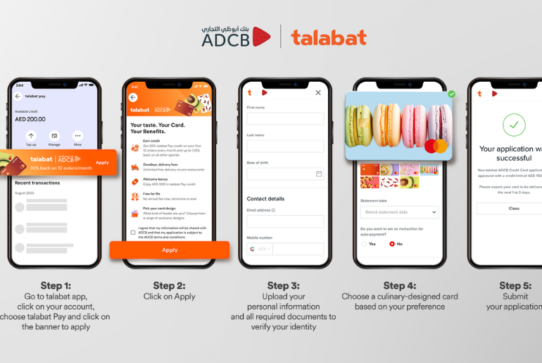 Introducing The New Talabat X ADCB Credit Card - Unlock Your Way To More Savings