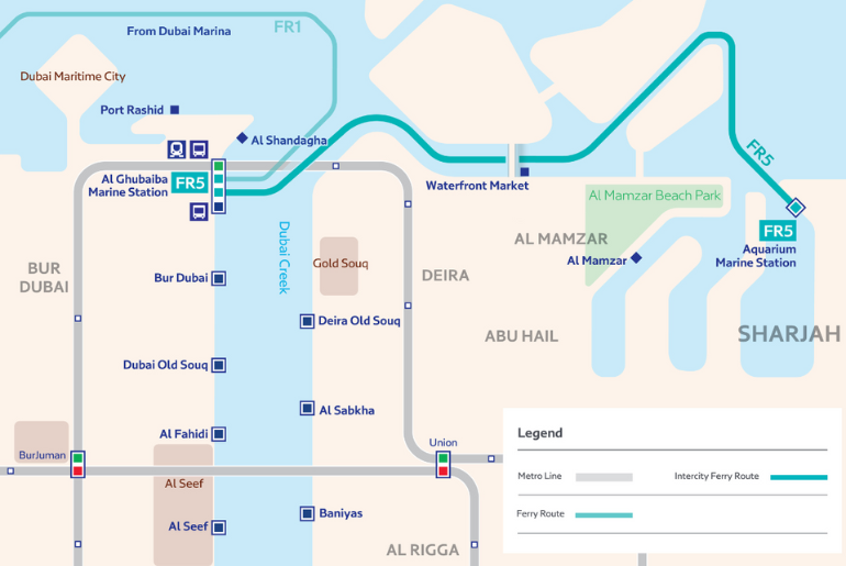 Dubai To Sharjah Ferry Reopens With Convenient Daily Journeys - A More Time-Saving & Eco-Friendly Commuting Option