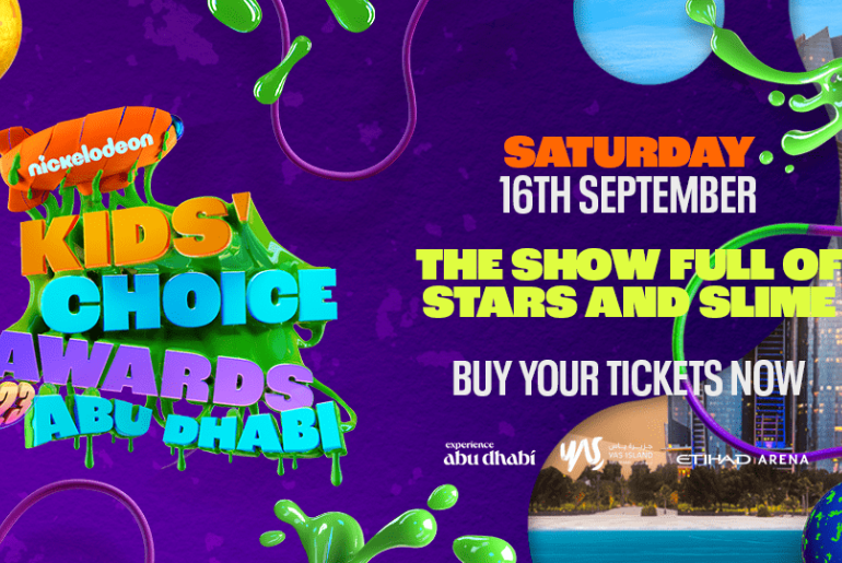 The Nickelodeon Kids' Choice Awards Finally Returns To Abu Dhabi This September - Prepare For Slime-Soak Fun 