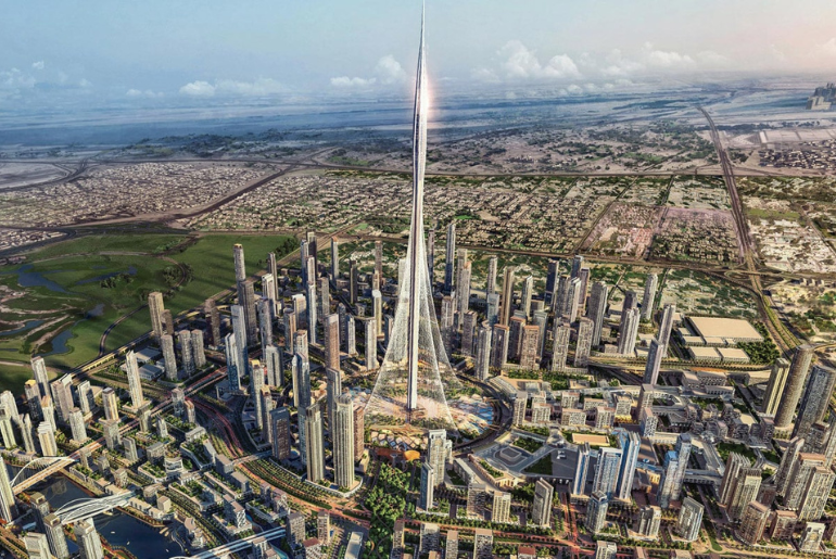 Burj Khalifa No Longer Has Competition From Emaar Creek Tower For The Title Of ‘worlds Tallest Tower’