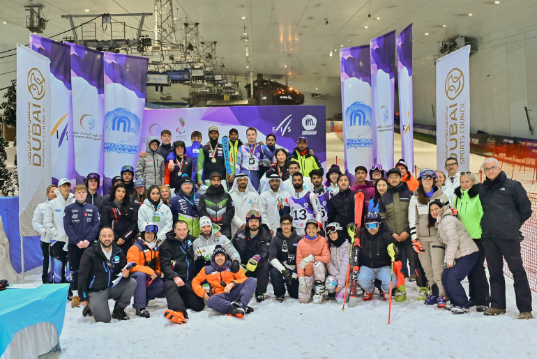 Here's What Happened At The 3rd UAE Para Alpine Ski Slalom Races & FIS Alpine Ski Slalom Races In Ski Dubai