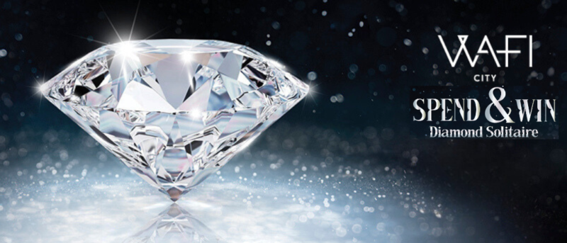 Spend & Win: This January Spend Just AED 300 At Wafi City For A Shot To Win A Diamond Solitaire Worth AED 50,000!