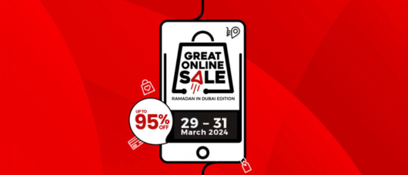 Dubai’s ‘Great Online Sale’ Is Back For 3 Days Only – Register Now To Unlock Up To 95% Discounts