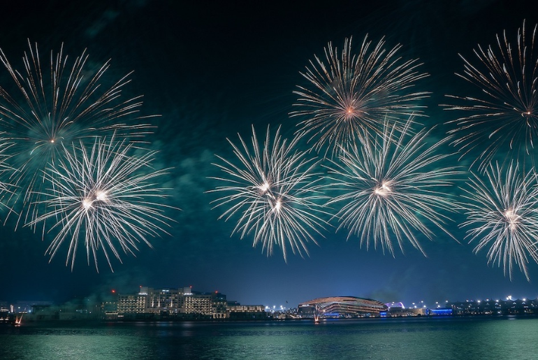Dazzling fireworks shows