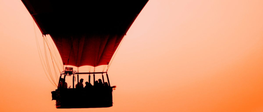 You Can Now Dine Inside A Hot Air Balloon At This New Culinary Pop-Up