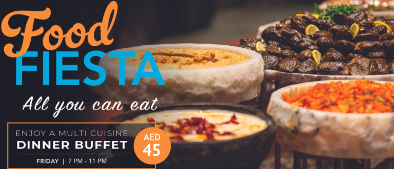 Enjoy An Amazing Unlimited Dinner Buffet For Just AED 45 In Sharjah