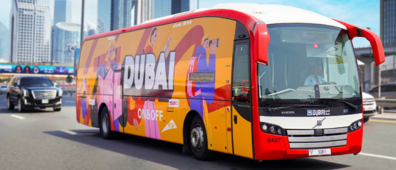 Explore Dubai With RTA’s New On & Off Bus – With 9 Stops At Hot Spots For AED 35 Only!