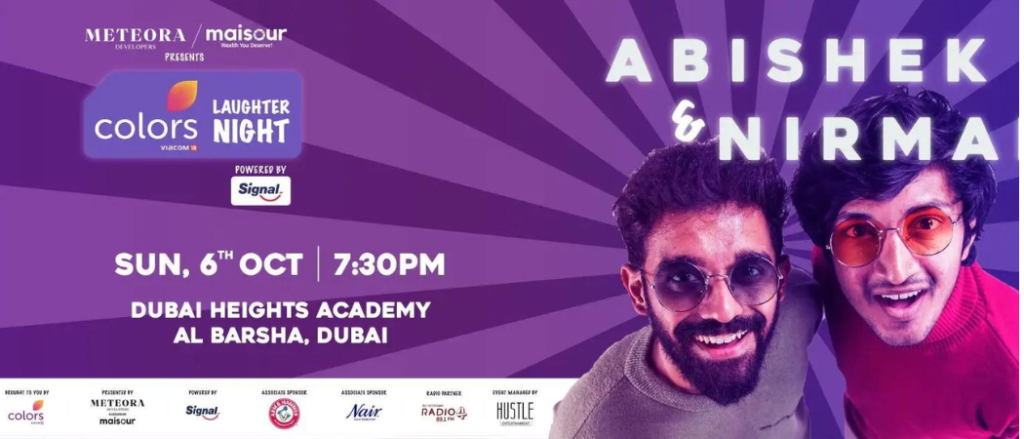 Viral Indian Comedians Abishek & Nirmal Are Coming To Dubai For One Night Only!