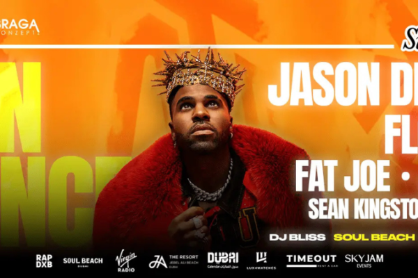 Jason Derulo To Headline Sundance Dubai 2024 With More International Artists!