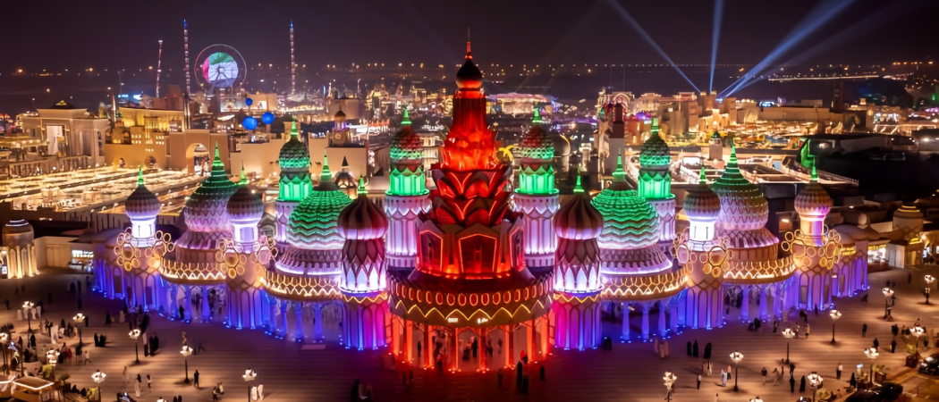 Celebrate Eid Al Etihad At Global Village Fireworks Drones Cultural